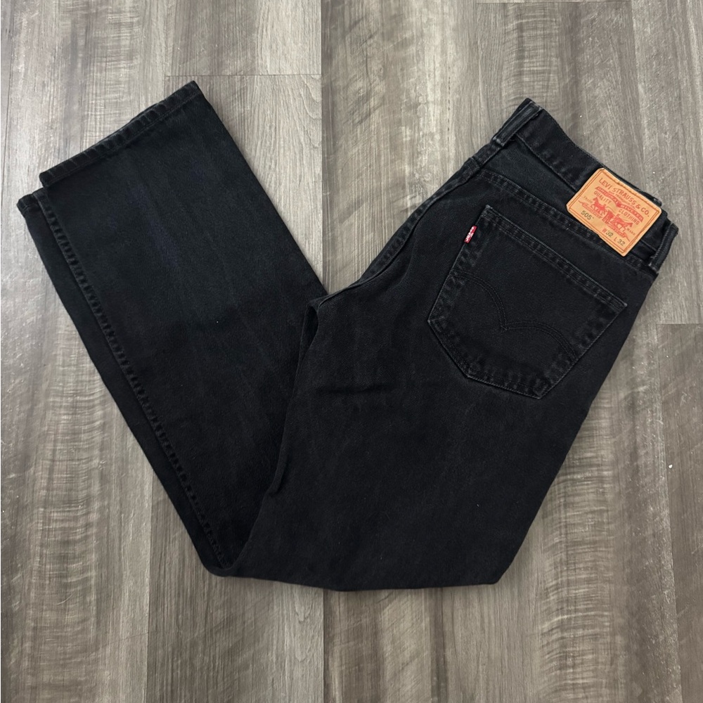 Levi Vintage Black Jeans 505 W32 L32